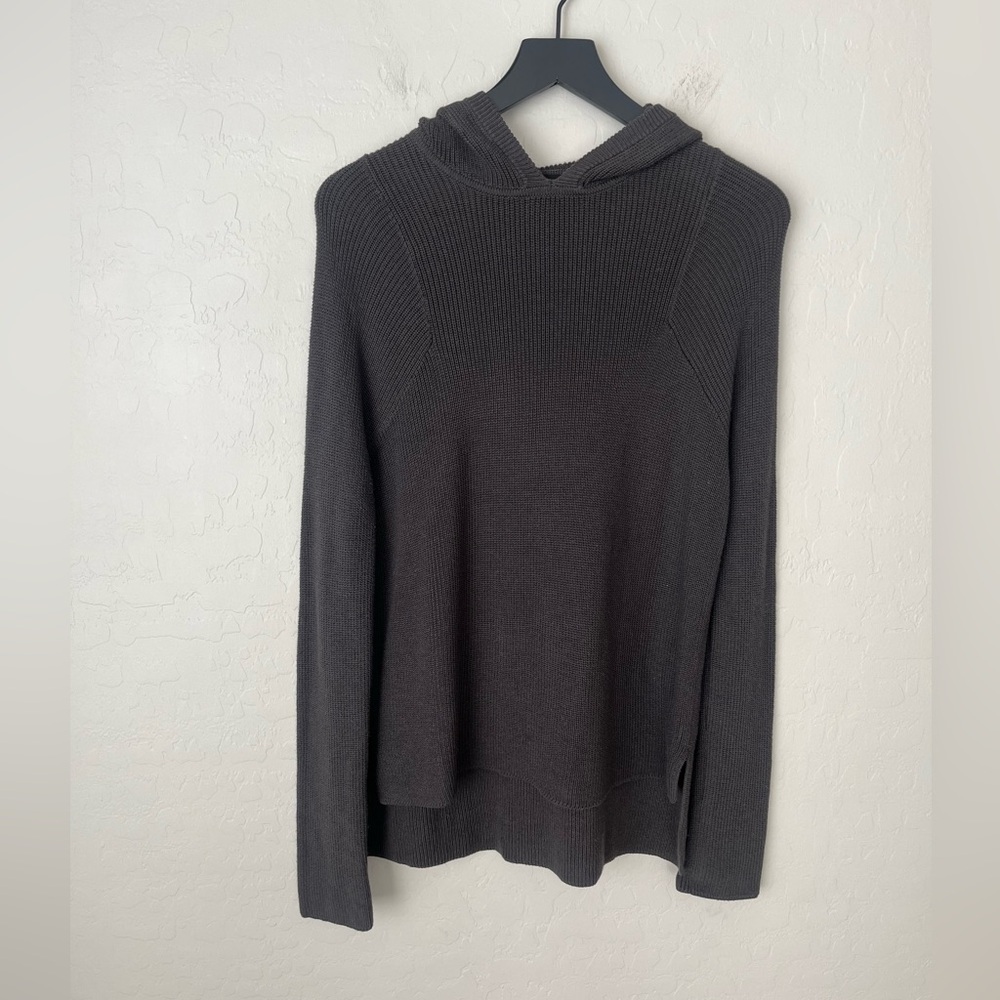 Athleta Rest Day Hoodie Sweater, Dove Grey Heather XS - Picture 8 of 13